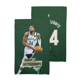 Milwaukee Bucks NBA Giannis Antetokounmpo 2 Pack Fan Towel 16 x 25 inches